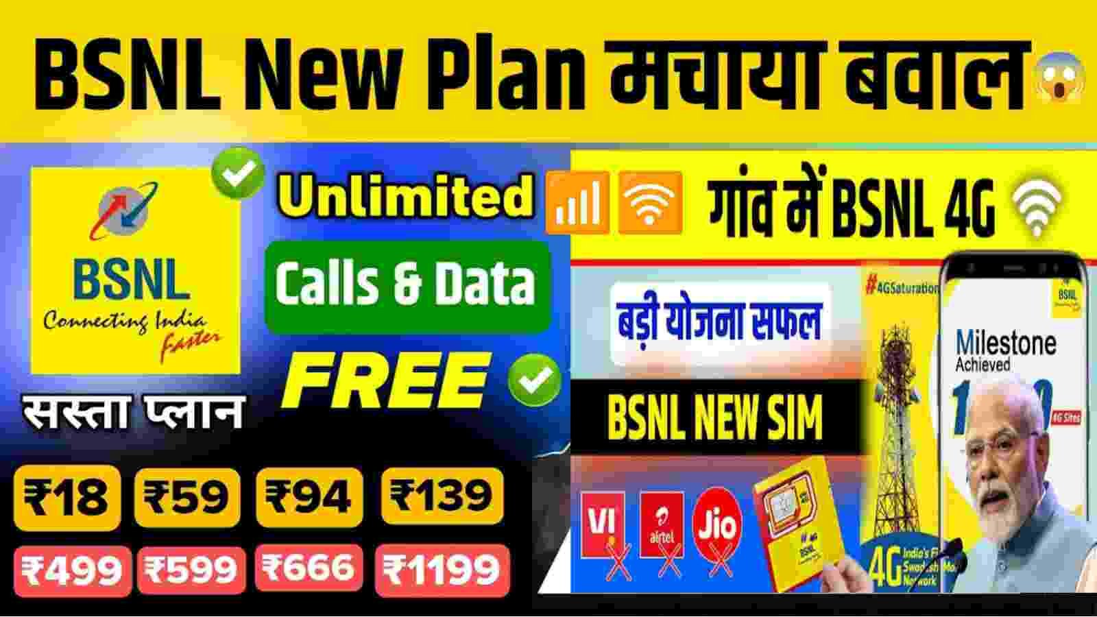 BSNL 4G Service Available