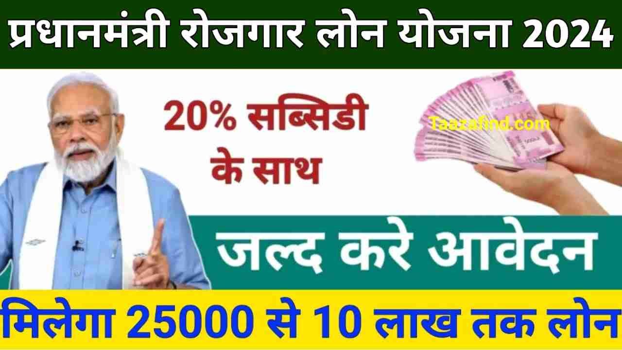 Pradhan Mantri Rojgar Loan Yojana 2024